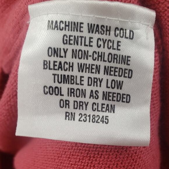 VINEYARD VINES Pink Pullover Sweater Womens Size Large L - Picture 4 of 4